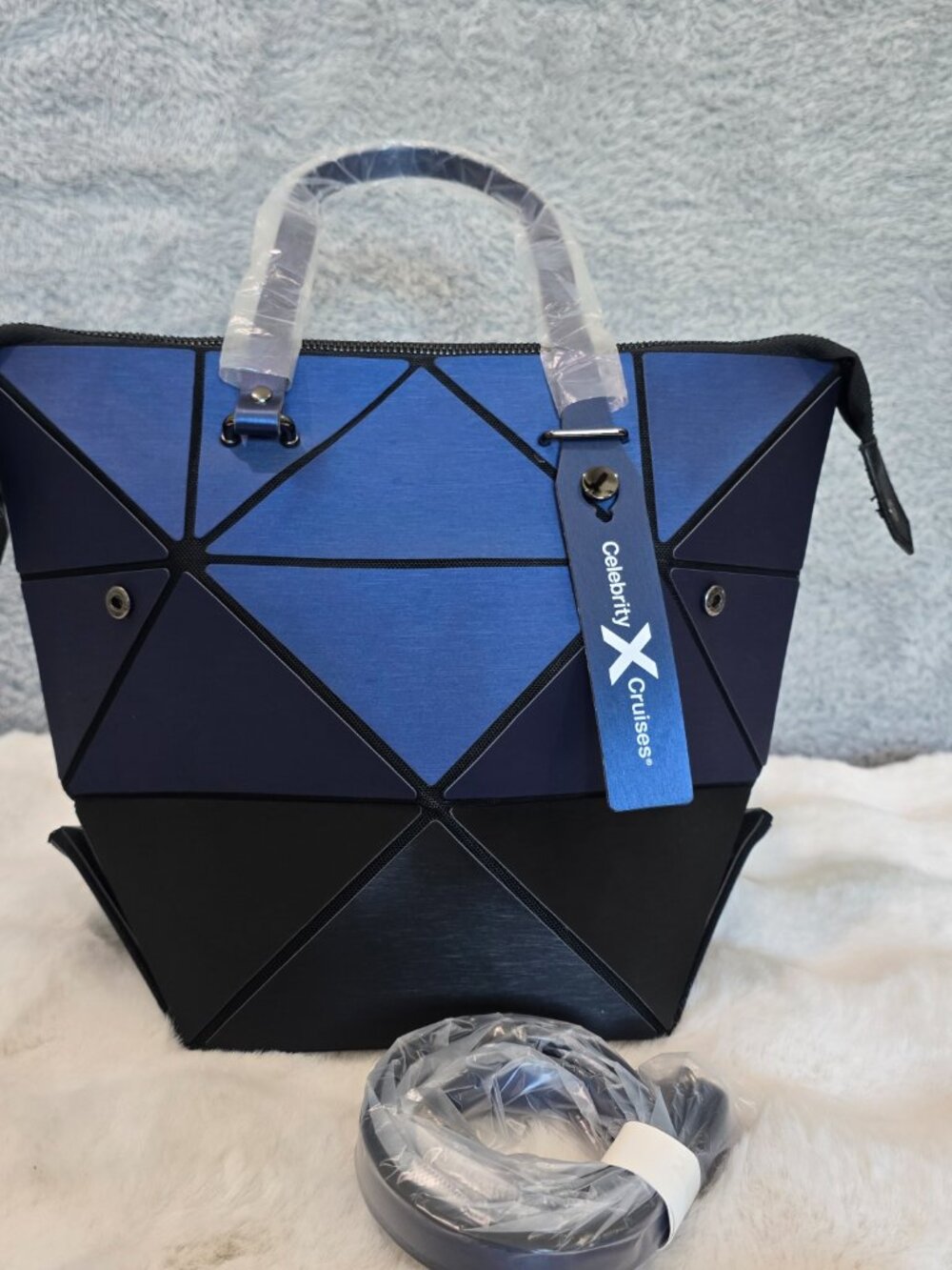 Celebrity Cruises Geometric Multi Shape Bag Tote Purse Crossbody NEW NWT